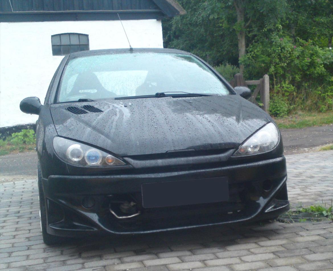 Peugeot 206 - Forsøgte med front skørt billede 16