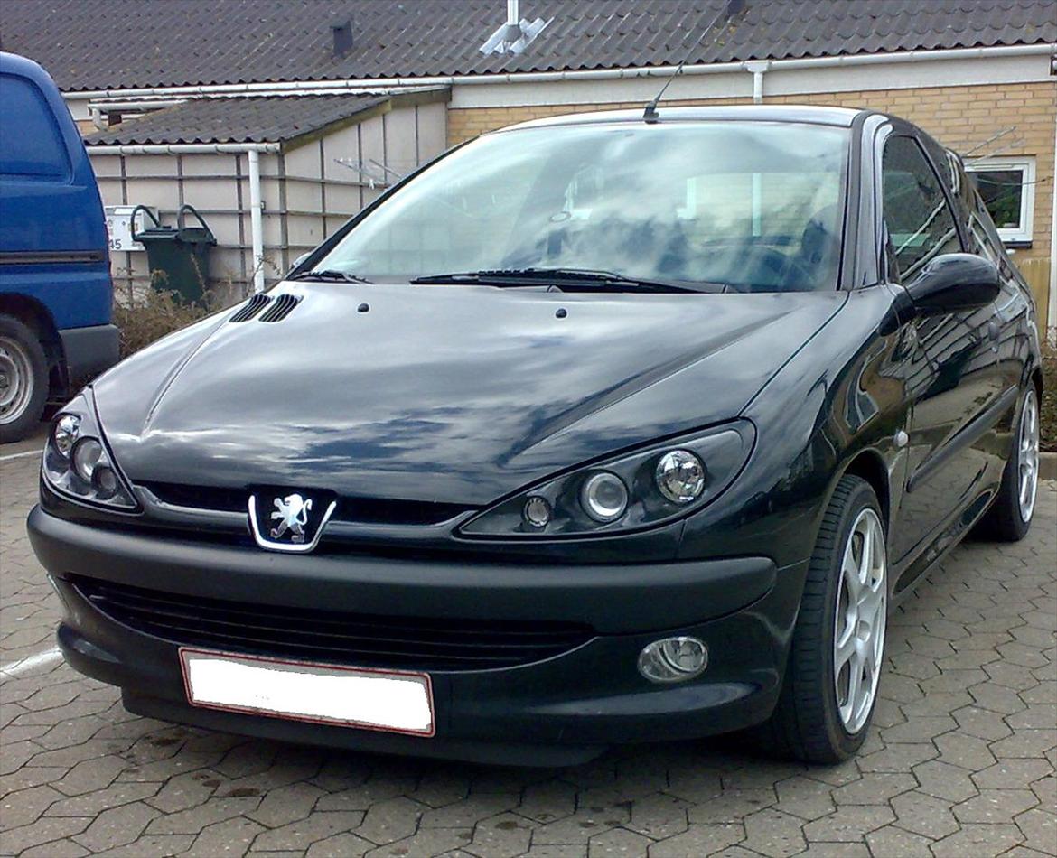 Peugeot 206 - Da jeg købte den og de første lygter jeg satte på billede 17