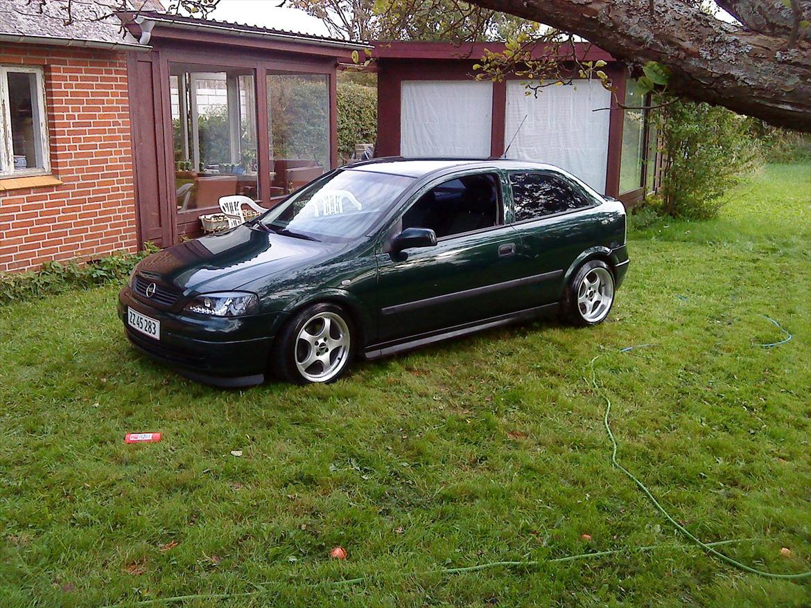 Opel Astra G  - Store pudsedag. Brugte i alt 8 timer på bilen den dag. billede 12