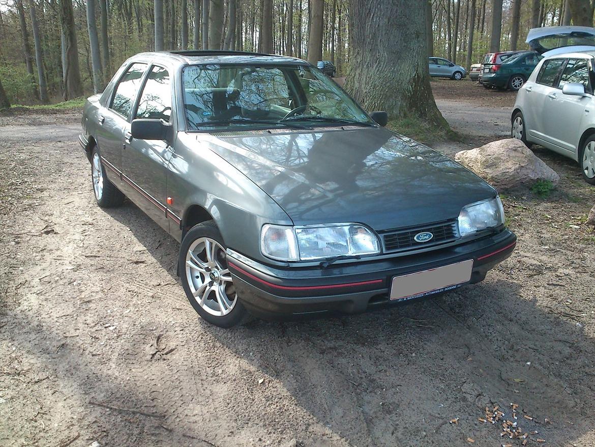 Ford Sierra clx !!!solgt!!! - Billeder fra i sommers 2012 billede 1