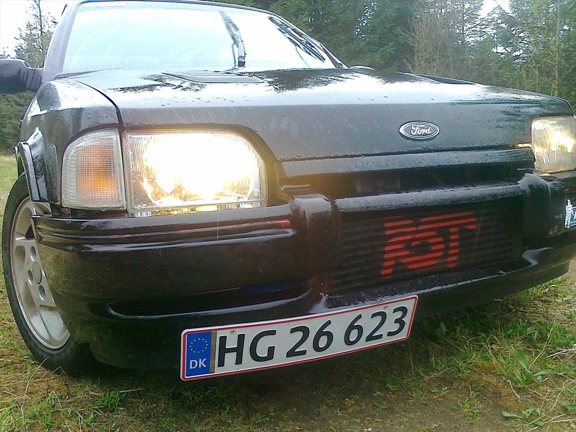 Ford escort rs turbo black girl billede 6