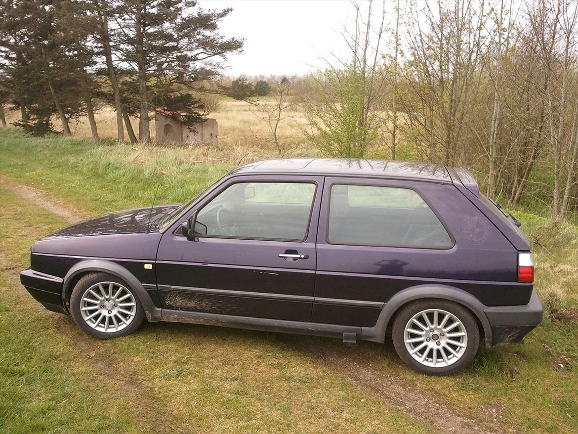 VW golf 2 gti fire and ice billede 1