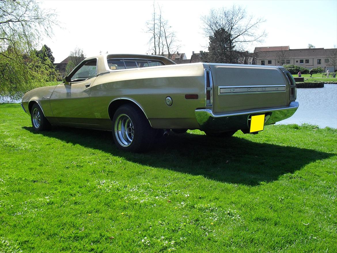 Amerikaner ford ranchero 500 6,6L (goldie) billede 5