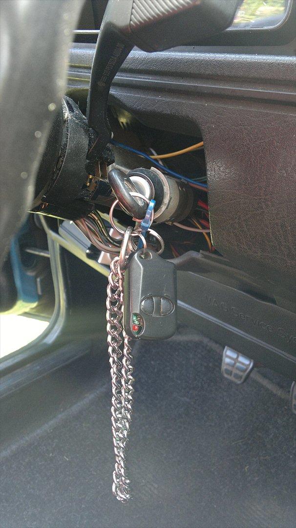 VW Golf II GTD - fjenbetjeningen billede 10