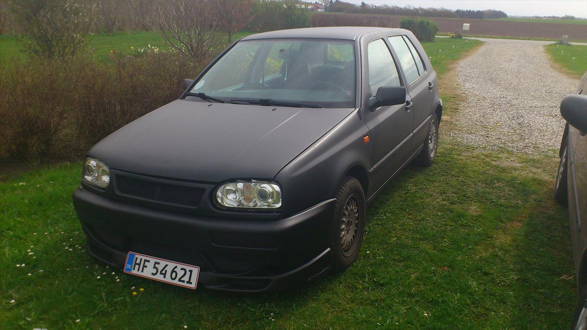 VW Golf 3 CL Mat Sort* billede 1