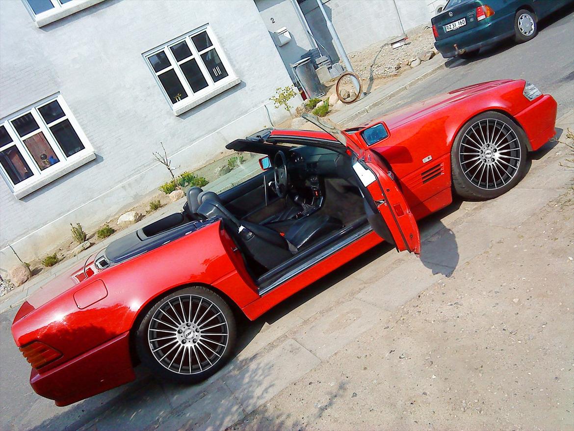 Mercedes Benz Mercedes 300 SL (R129) - En lille photoshoptest med AEZ Valencia billede 6