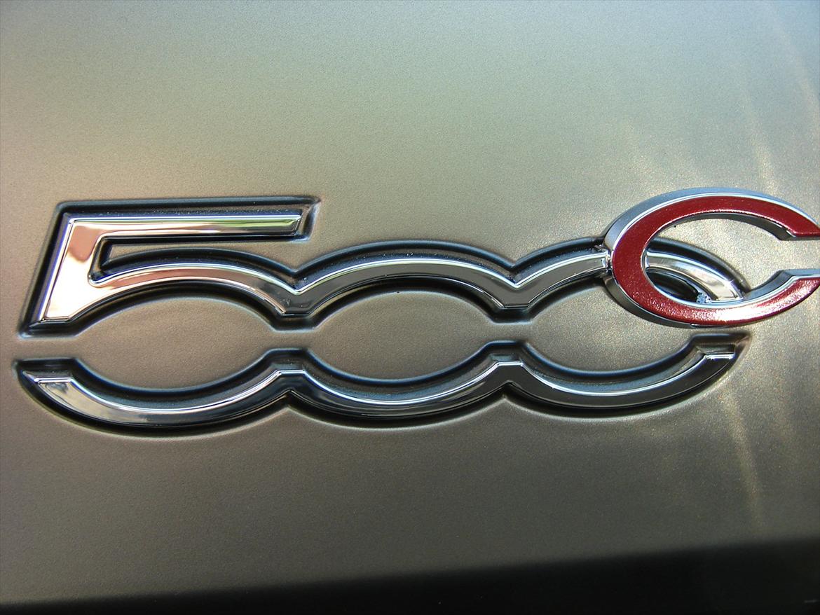 Fiat 500C Roma 0.9 TwinAir Turbo (Luigi) - Det flotte logo - Ligesom i "gamle dage" billede 9
