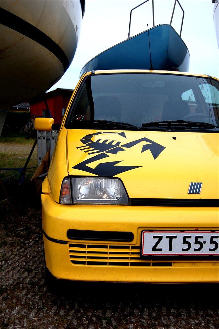 Fiat Cinquecento 1.1 sporting - Gemmeleg på havnen :)  billede 4