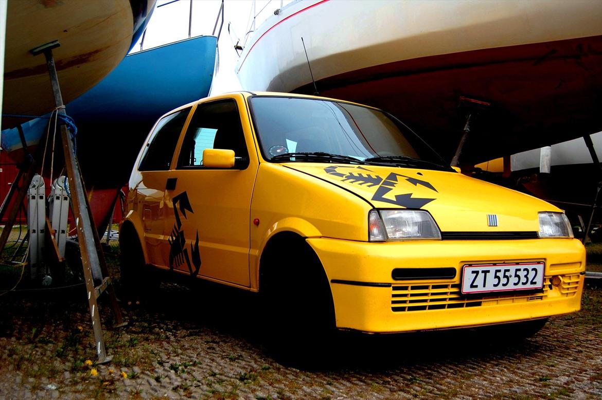 Fiat Cinquecento 1.1 sporting - Gemmeleg på havnen :) billede 5