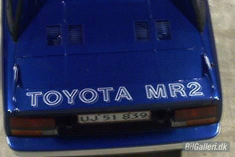 Toyota MR2  - skrift under lakken billede 4