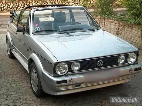VW Golf cabriolet billede 1