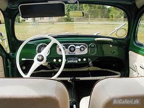 VW Type 1 117 - Mono radio og motometer intrumenter billede 3