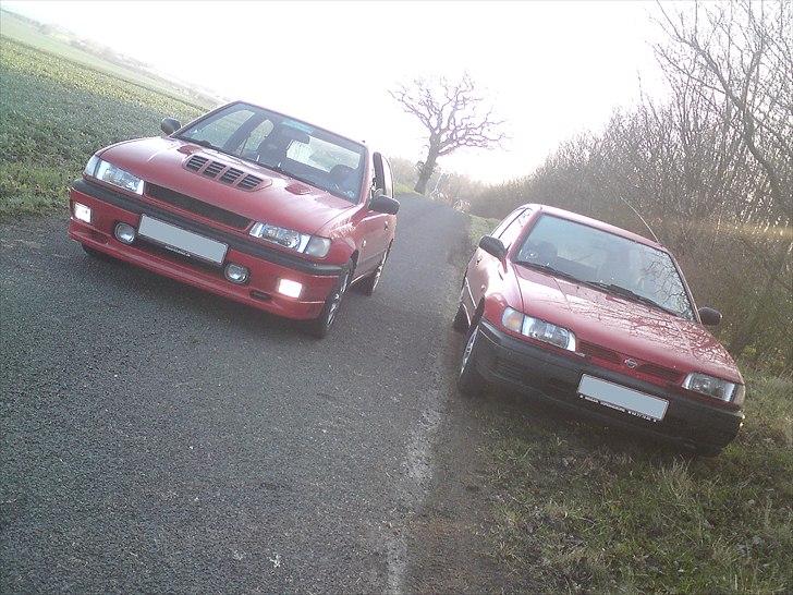 Nissan Sunny "Gadekrydset" - min vs en standart. Her kan man rigtigt se forskellen.  billede 12