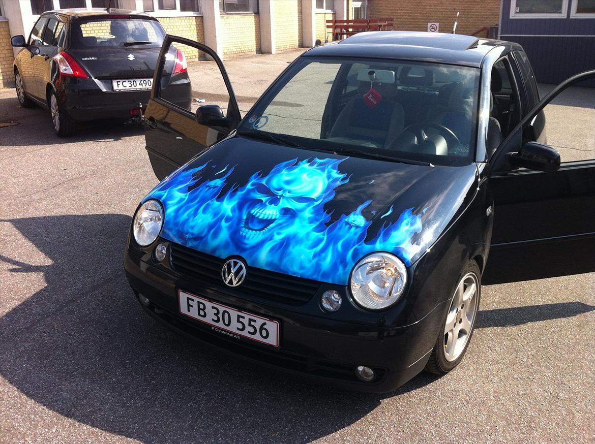 VW Lupo 1.4 TDI (TYSKER BOMBEN) - lidt lir jeg lavede på skole. er dog ikke på bilen mere billede 3
