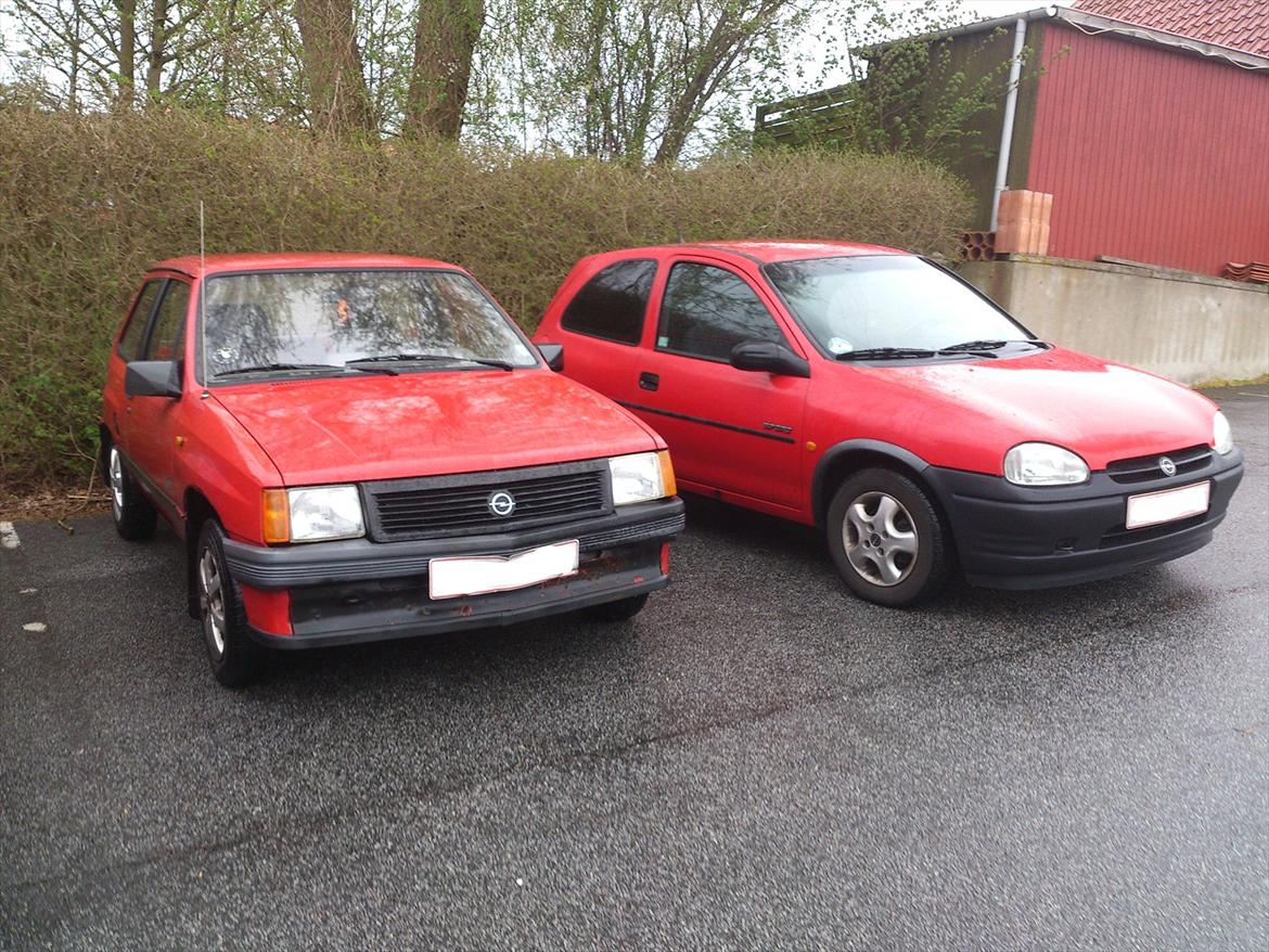 Opel Corsa A Swing - Min gamle Corsa B (Nu min mors) og min Corsa A billede 15