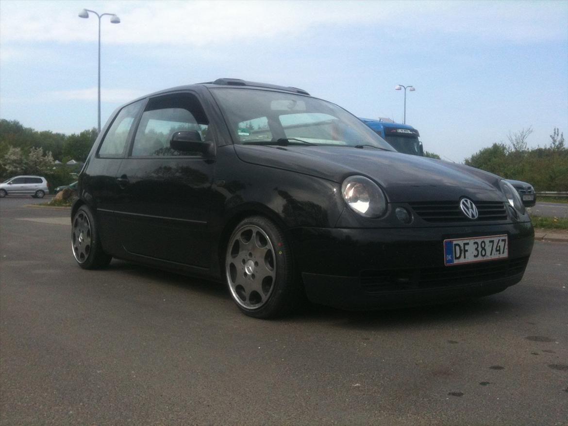 VW Lupo 1.4 TDI - Airride - en lille forsmag på fælgene!! :) Skal poleres igen vaskes grundigt endnu!  billede 7