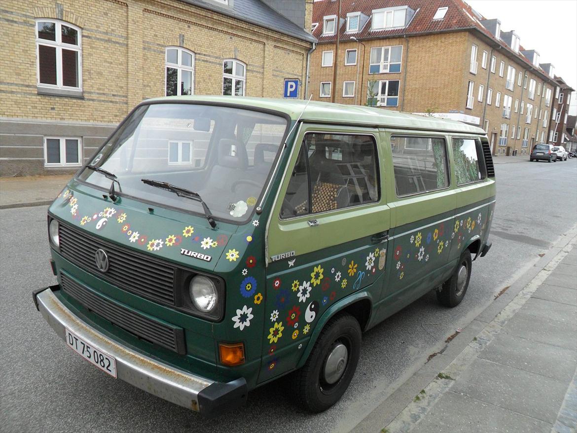 VW t3 caravelle hippie bus billede 1