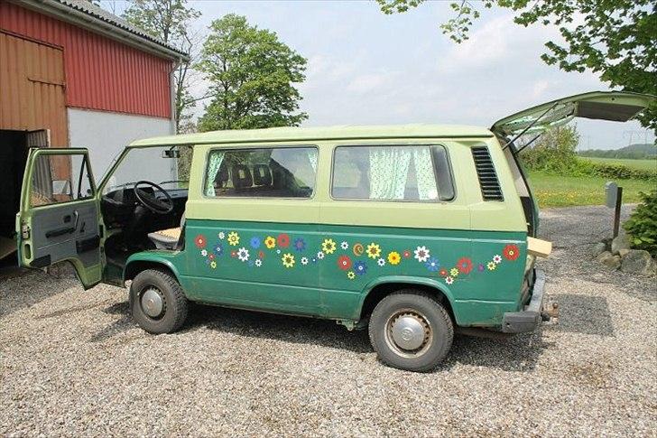 VW t3 caravelle hippie bus billede 4