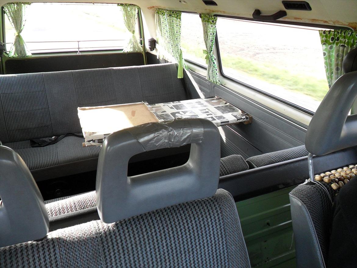 VW t3 caravelle hippie bus billede 10