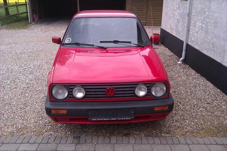 VW Golf 2 1,6 TD intercooler billede 2