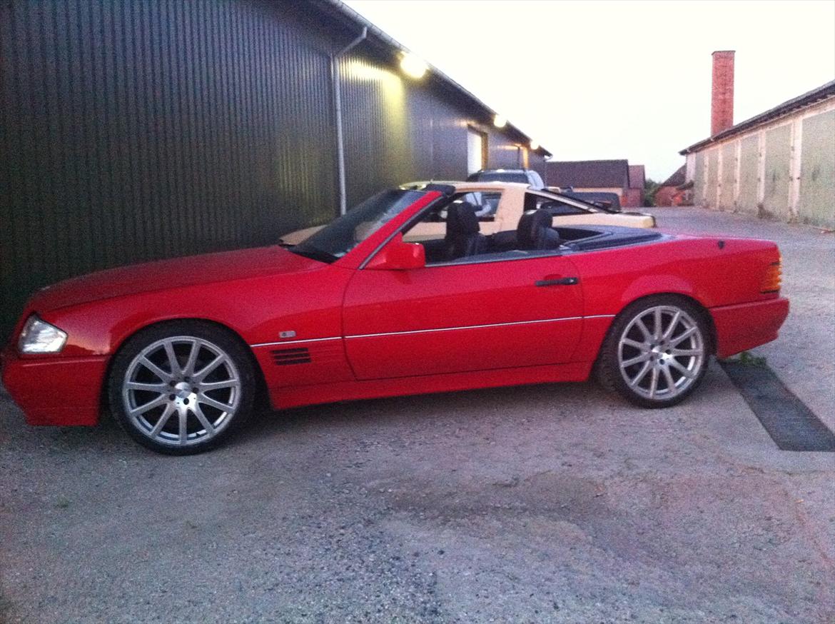 Mercedes Benz Mercedes 300 SL (R129) - Så er de nye hjul kommet på :-) billede 11