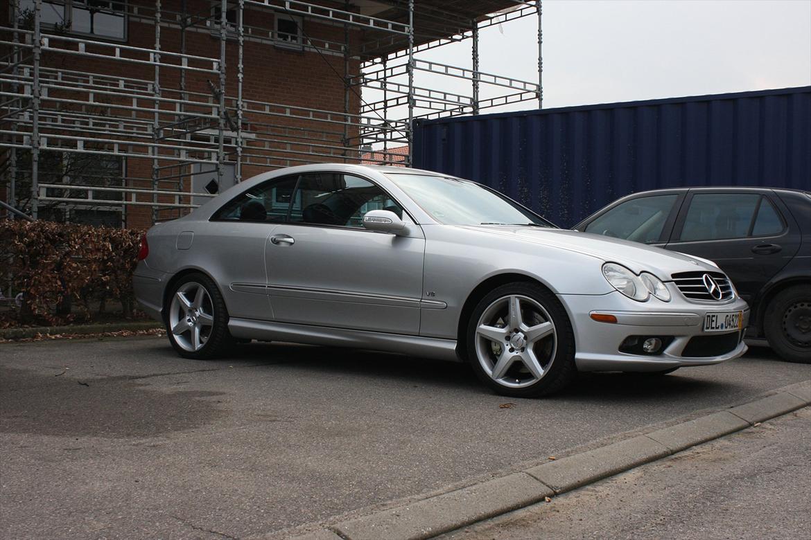 Mercedes Benz CLK 55 AMG " Kleemann" - som den så ud da jeg fik bilen hjem  billede 13