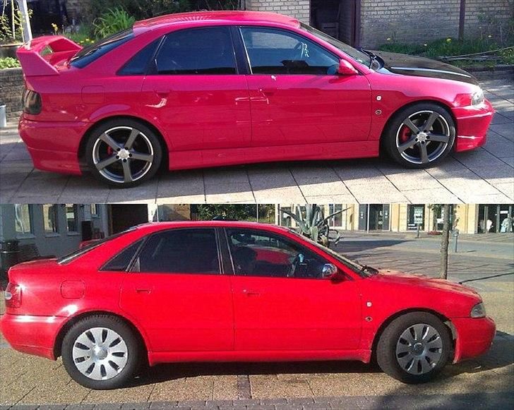 Audi A4 B5 1,8T "Rieger Edition" - Før og efter billede. billede 2