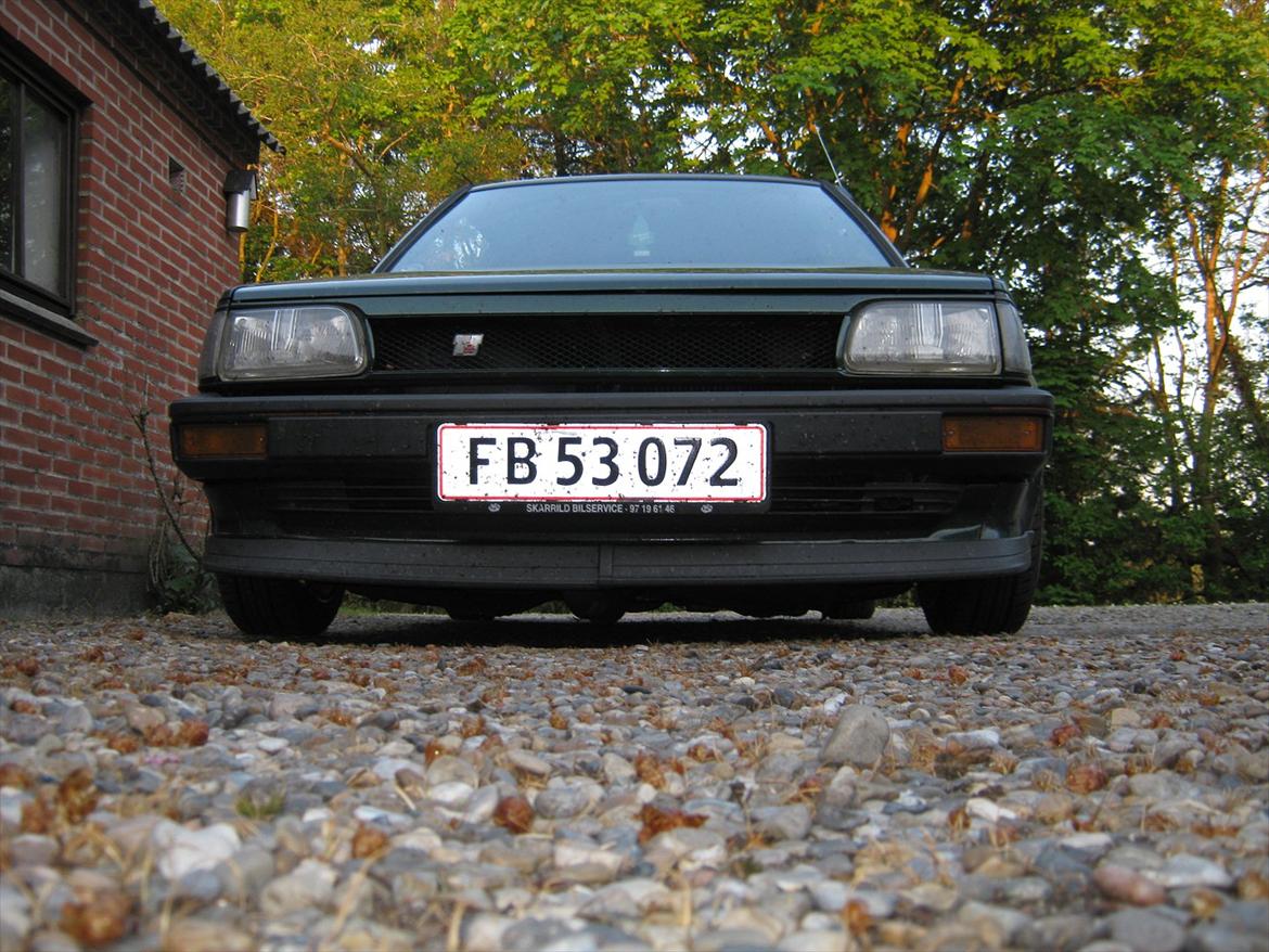 Toyota Starlet Sport ep71 1,3 16v - Sænket hvad den max kan foran ;) billede 2