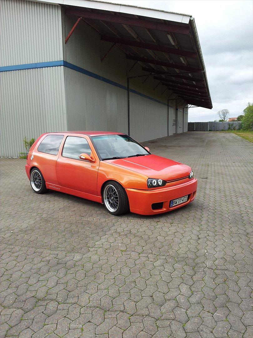 VW Golf 3 cl. Orange lyn!  billede 2