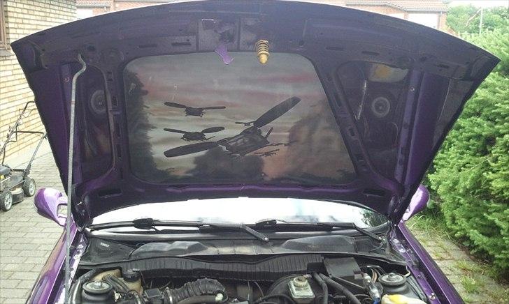 Opel Calibra 2,0i Targa Airbrush billede 2