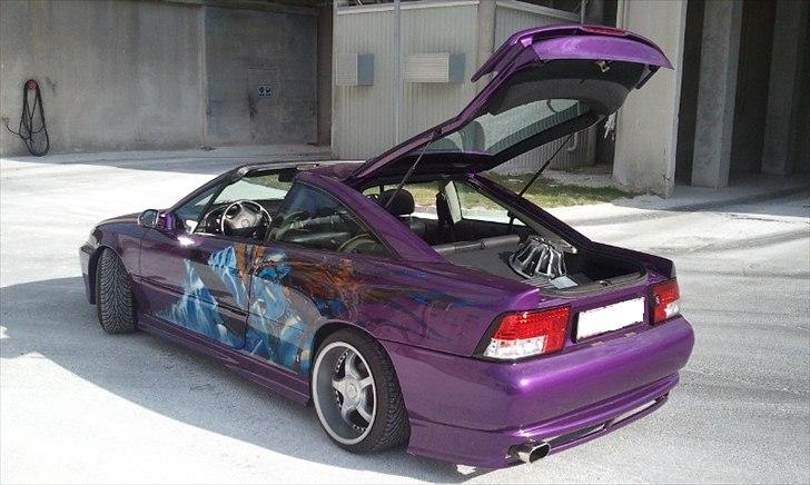 Opel Calibra 2,0i Targa Airbrush billede 7