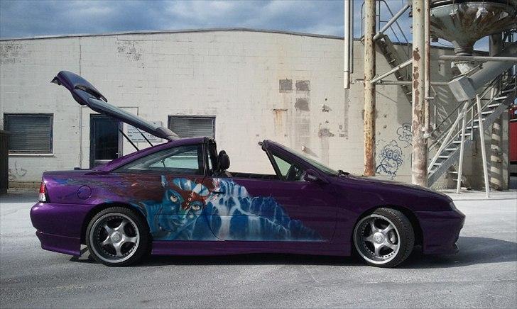 Opel Calibra 2,0i Targa Airbrush billede 8