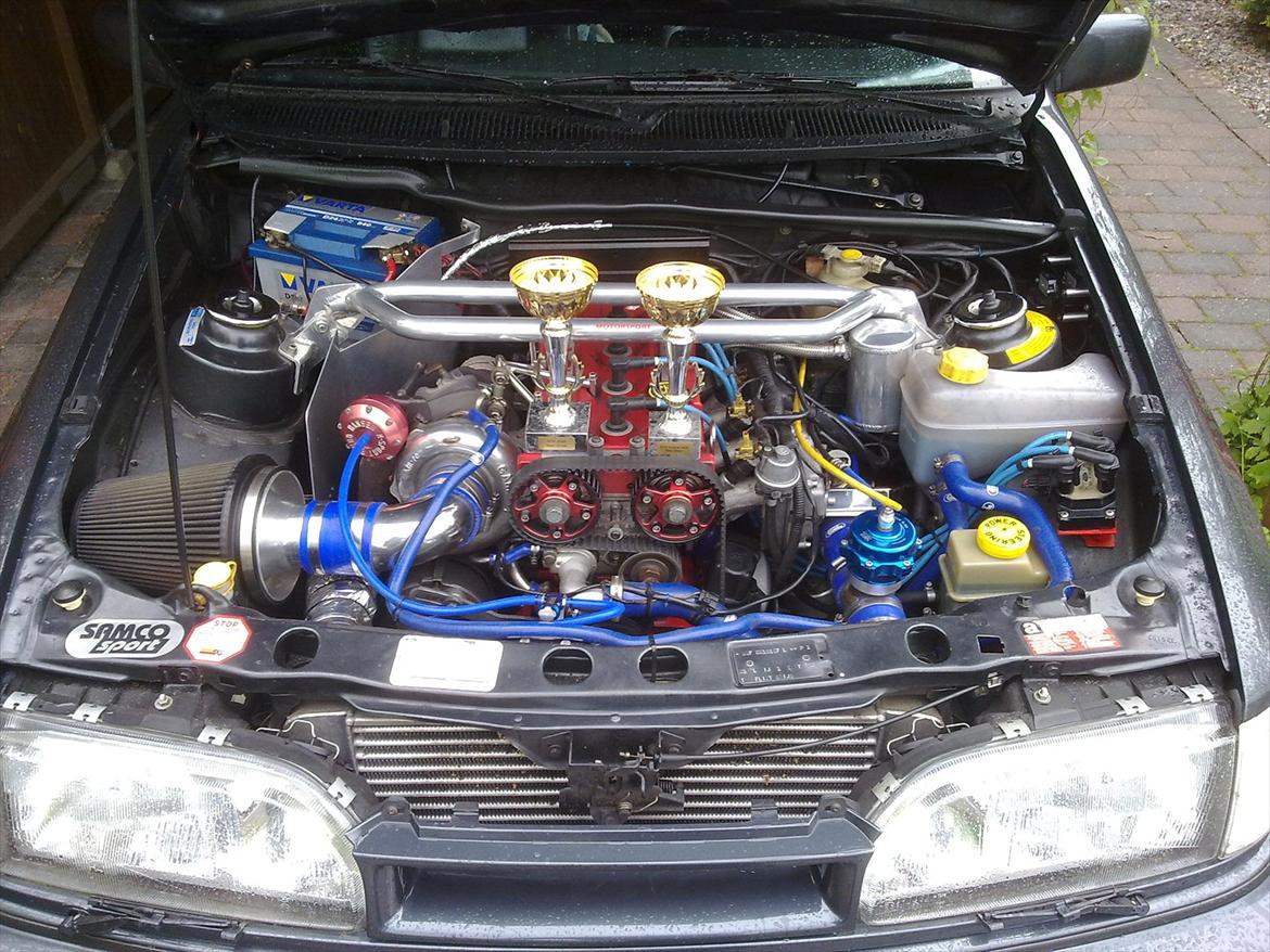 Ford Sierra Cosworth 2WD. - Efter Rally. billede 19