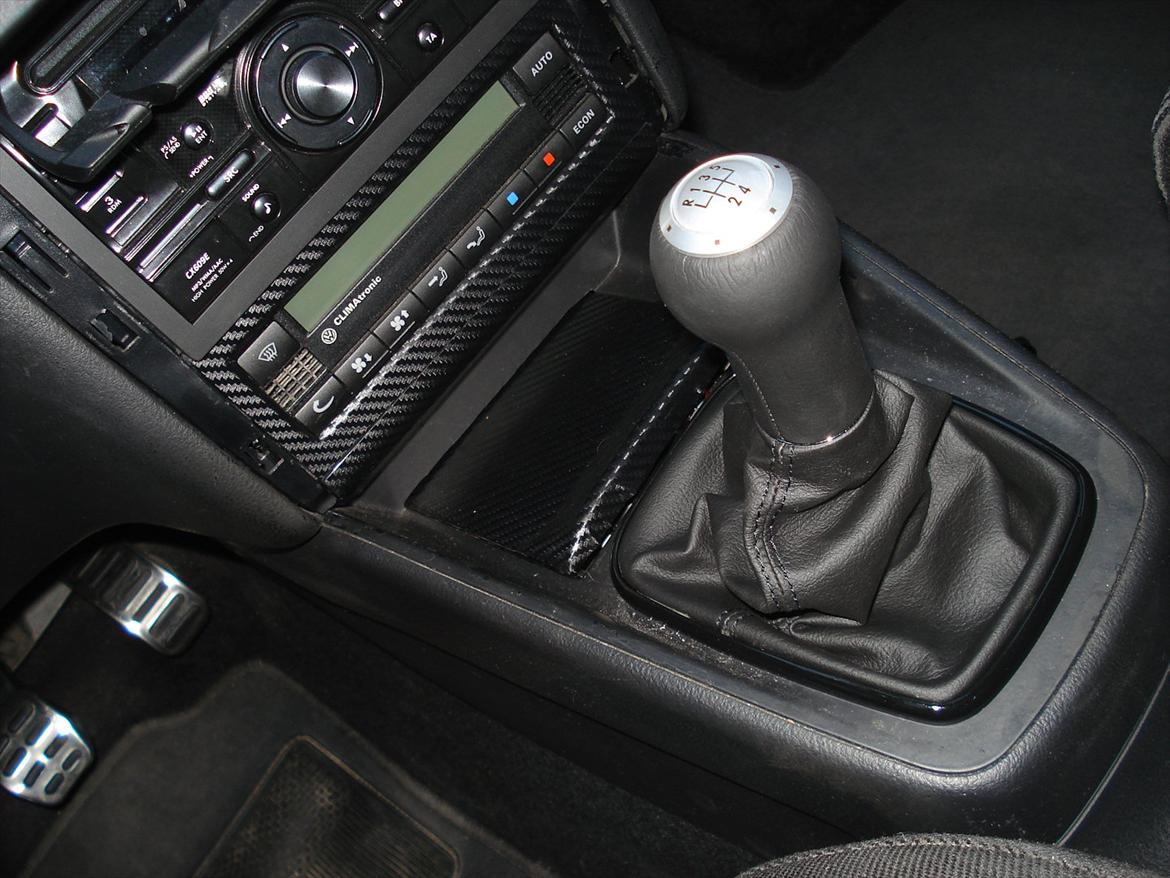 VW Golf iv GTI - Ny gearknop med sortlakeret ring forneden billede 20