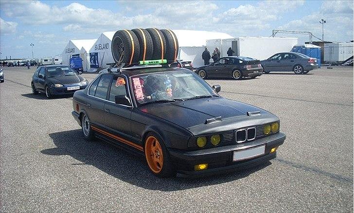 BMW e34 525 M50 Street Drifter solgt - Med lidt exstra dæk :) billede 12