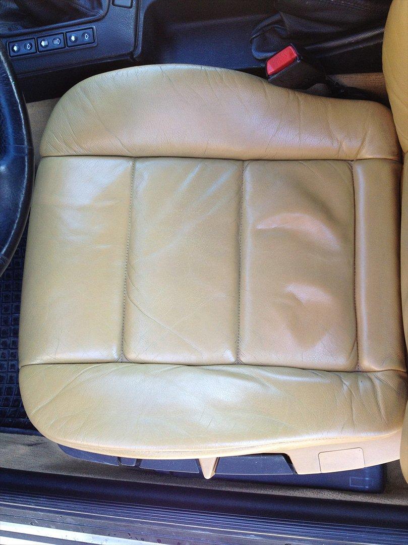 BMW 325i Cabriolet E36 - Forsædet efter en tur med Ohmann's læderrenovation billede 12