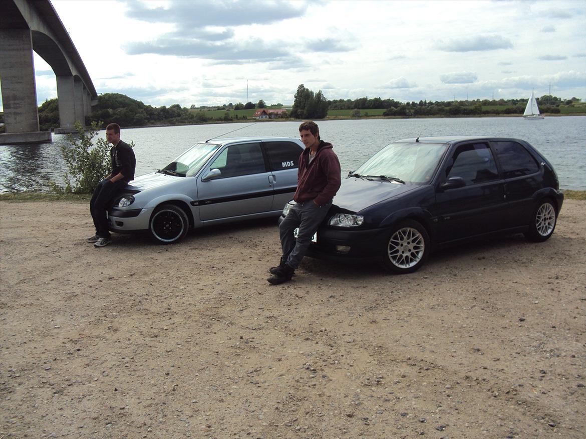 Citroën SAXO - sammen med min kammerat og hans saxo en 1,6 8v billede 1