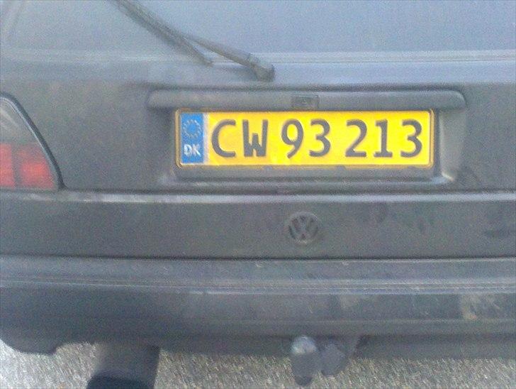 VW golf 2 TD nazislæden billede 12