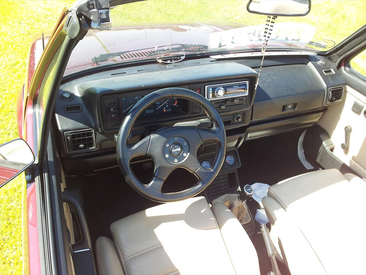 VW Golf 1 Cabriolet Karmann. billede 10