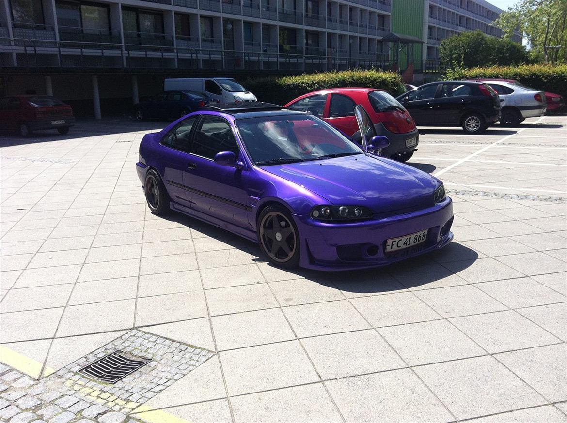 Honda civic coupe usa model billede 1