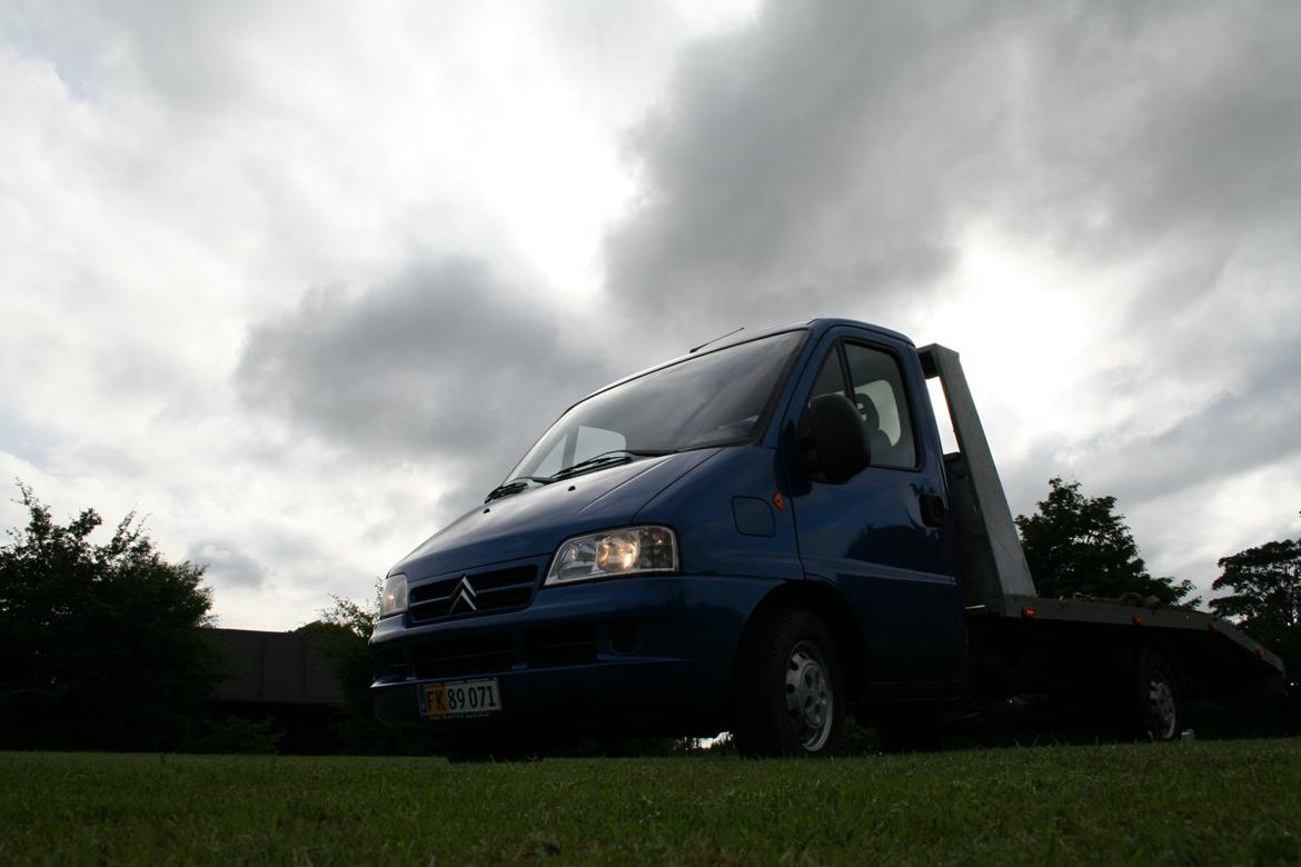 Citroën jumper 2,8 hdi autotransporter/fejeblad billede 1