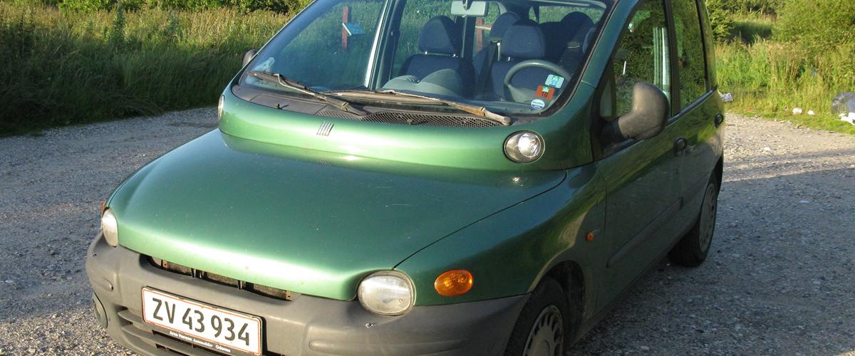 Fiat multipla 1.6 16v "den grimme ælling" 1999 ja det