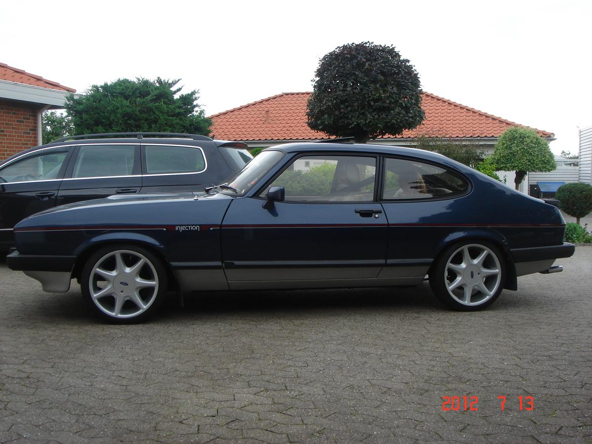 Ford Capri 2.8i Special V6 *SOLGT* - Så er den gamle dame monteret med 17" billede 1