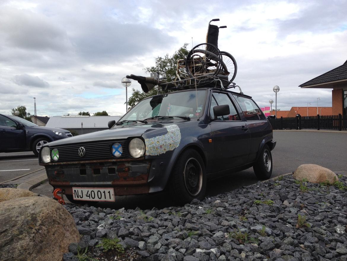 VW Polo Steilheck Mark 2 "Rat Style" - Et smut på MCD Struer.. billede 3