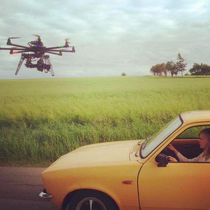 Opel Kadett C - Fra da Ane Trolle´s musikvideo, Rooftop, blev skudt. billede 10