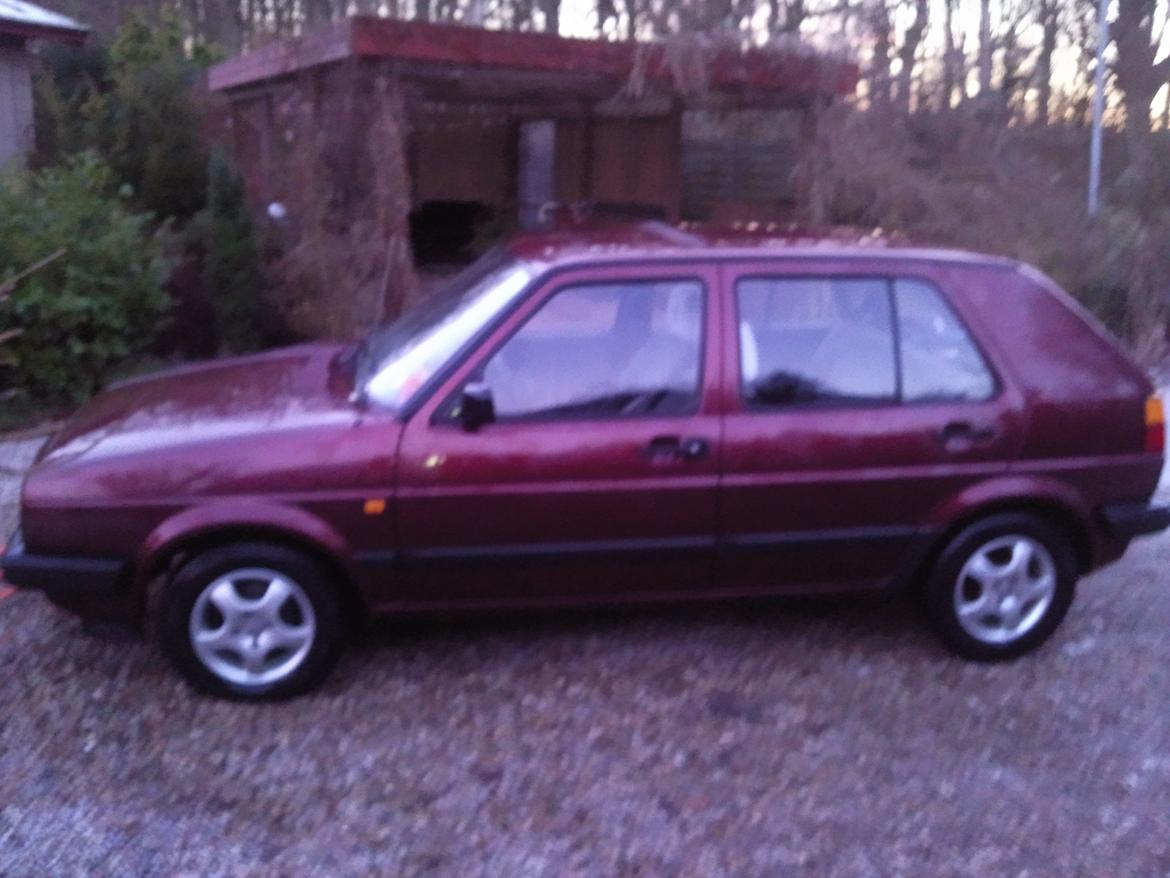 VW Golf 2 1,3 CL - som den så ud da jeg fik den billede 17