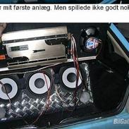 VW Golf 2 diod blå solgt