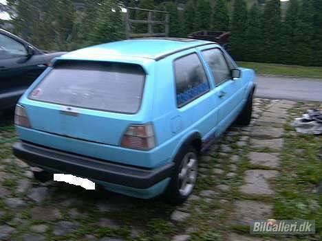 VW Golf 2 diod blå solgt billede 7