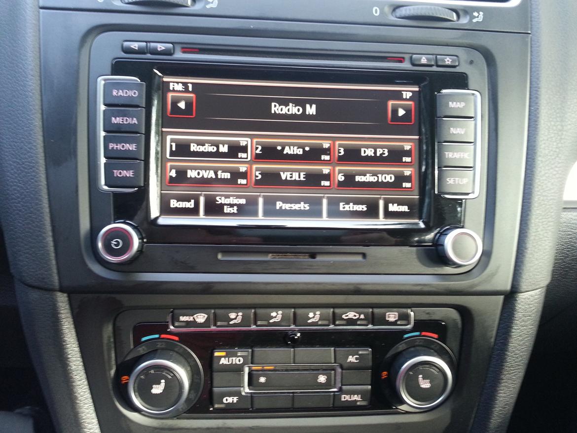 VW Volkswagen Golf 1.6 TDi BMT Highline - RNS510 og Climatronic  billede 18