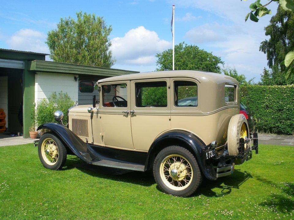 Ford Model A Town Sedan (4-dørs) billede 1